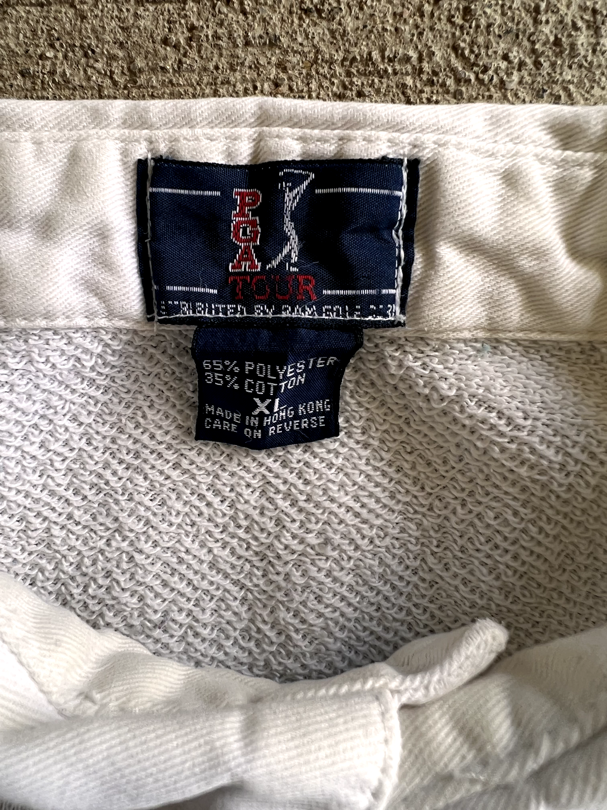 Vintage 90's Joliet Golf "PGA Tour" Striped Rugby Shirt