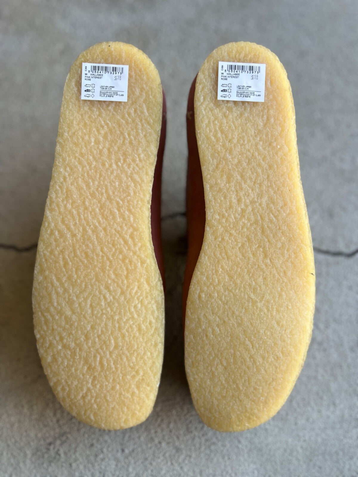 End x Clarks Original "Artisan Craft" Wallabee New/w Box Mens sz UK 10 (US11)