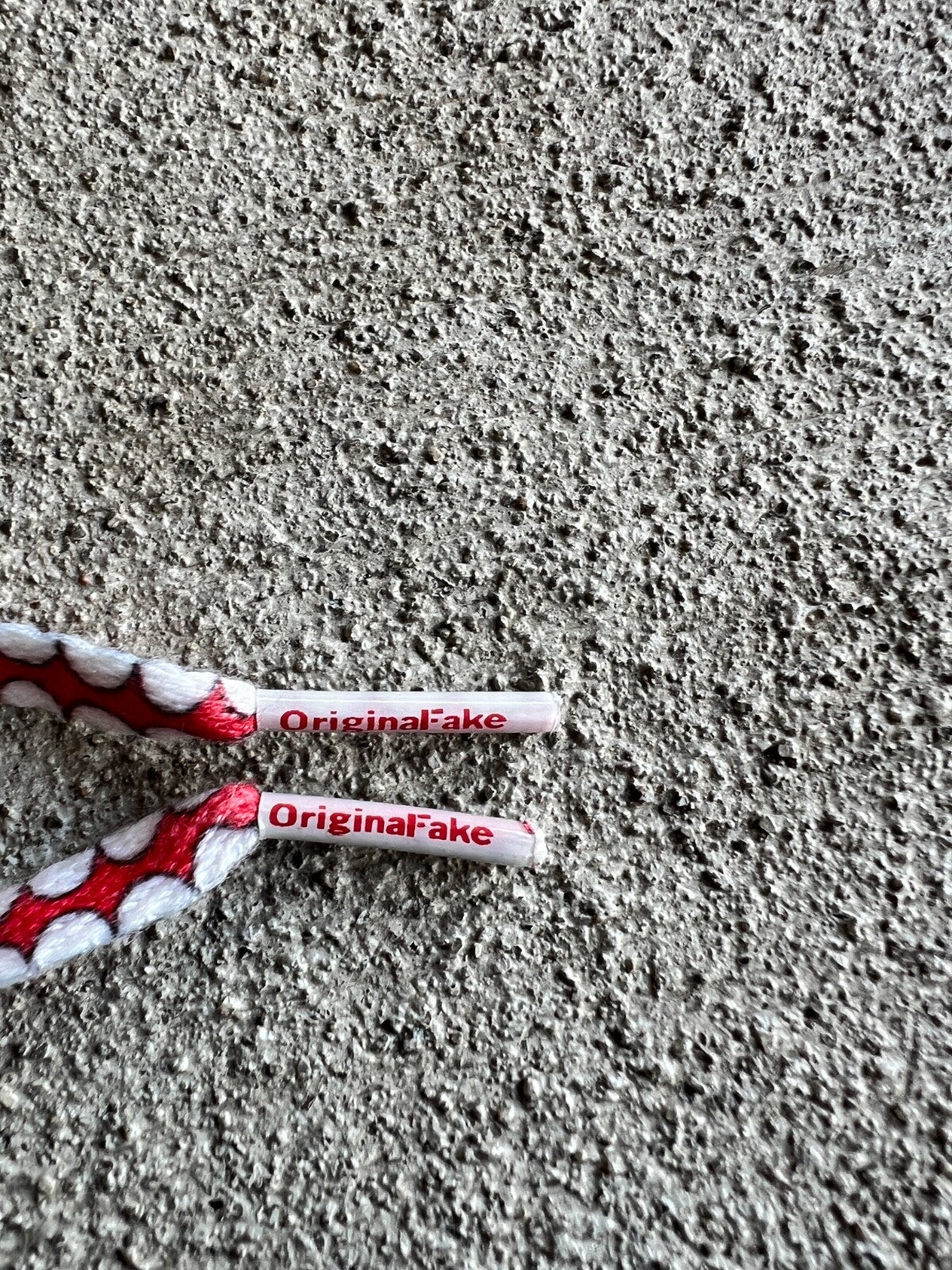 Super Rare Brand New Original Fake x Starks "Chomper" Shoe Laces