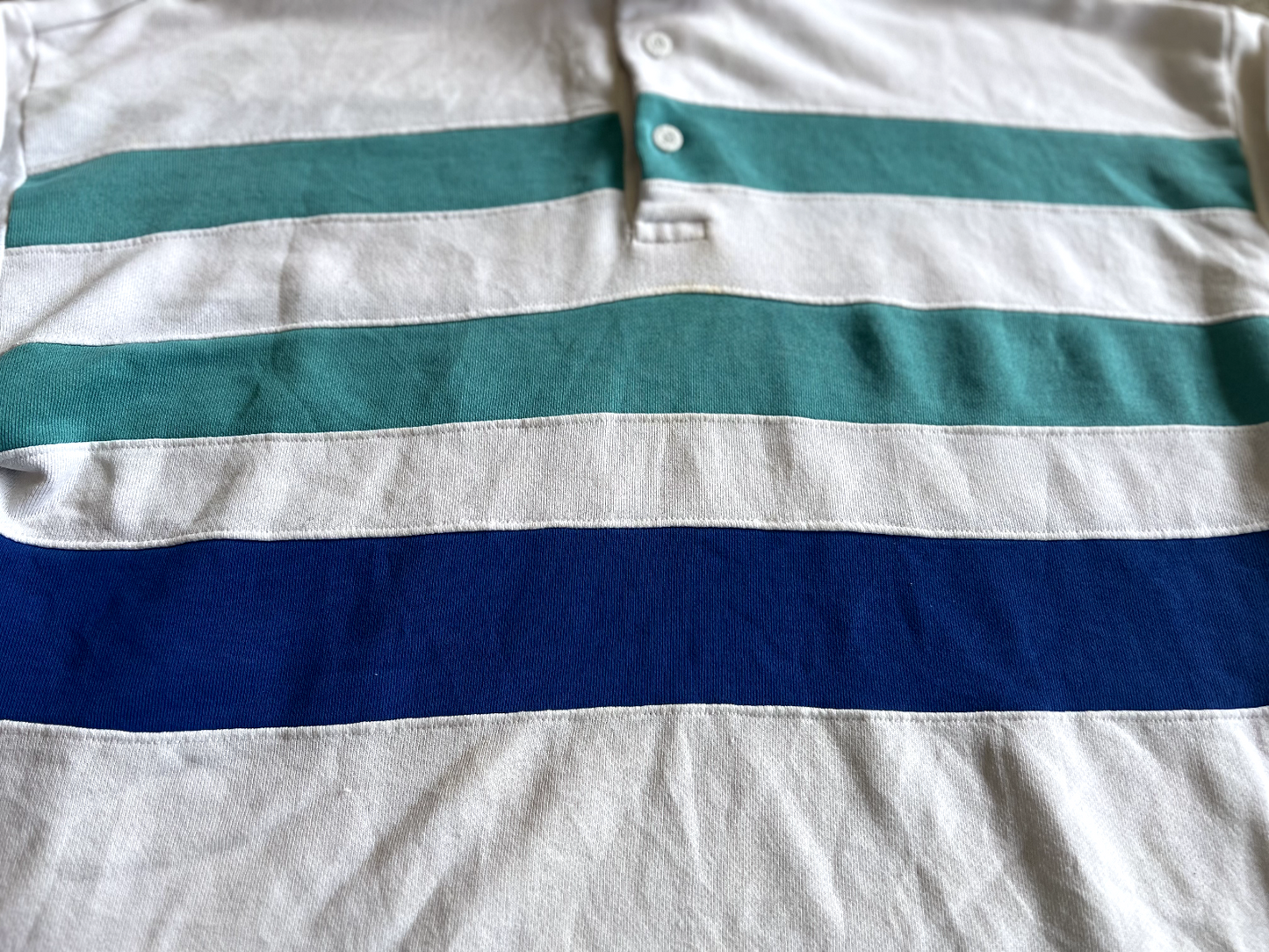 Vintage 90's Joliet Golf "PGA Tour" Striped Rugby Shirt