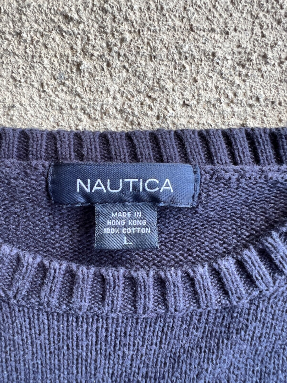 Vintage 90's Nautica Sailing Knit Sweater