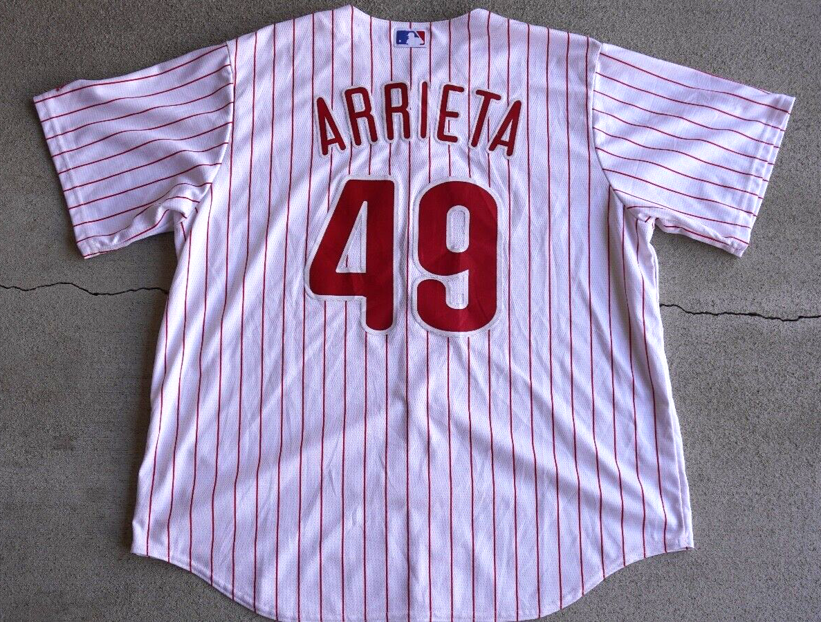 Majestic Philadelphia Phillies Arrieta Jersey