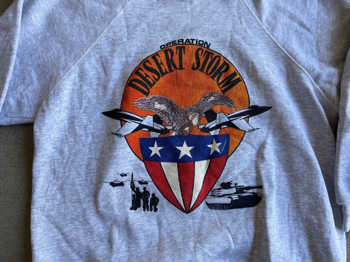 Vintage 90's Operation Desert Storm Crewneck Sweatshirt