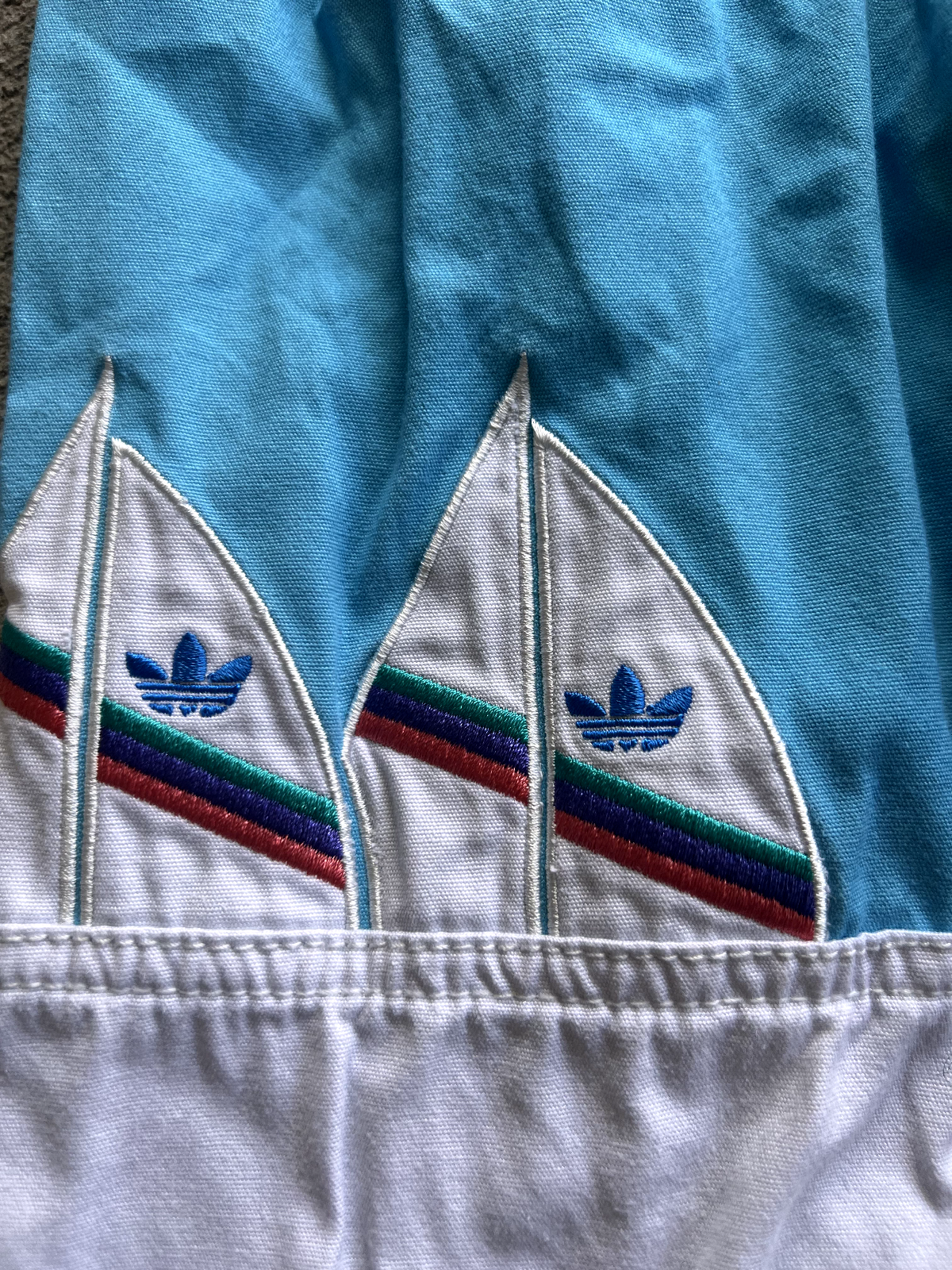 Rare Vintage 90's Adidas Hooded Sailing Jacket