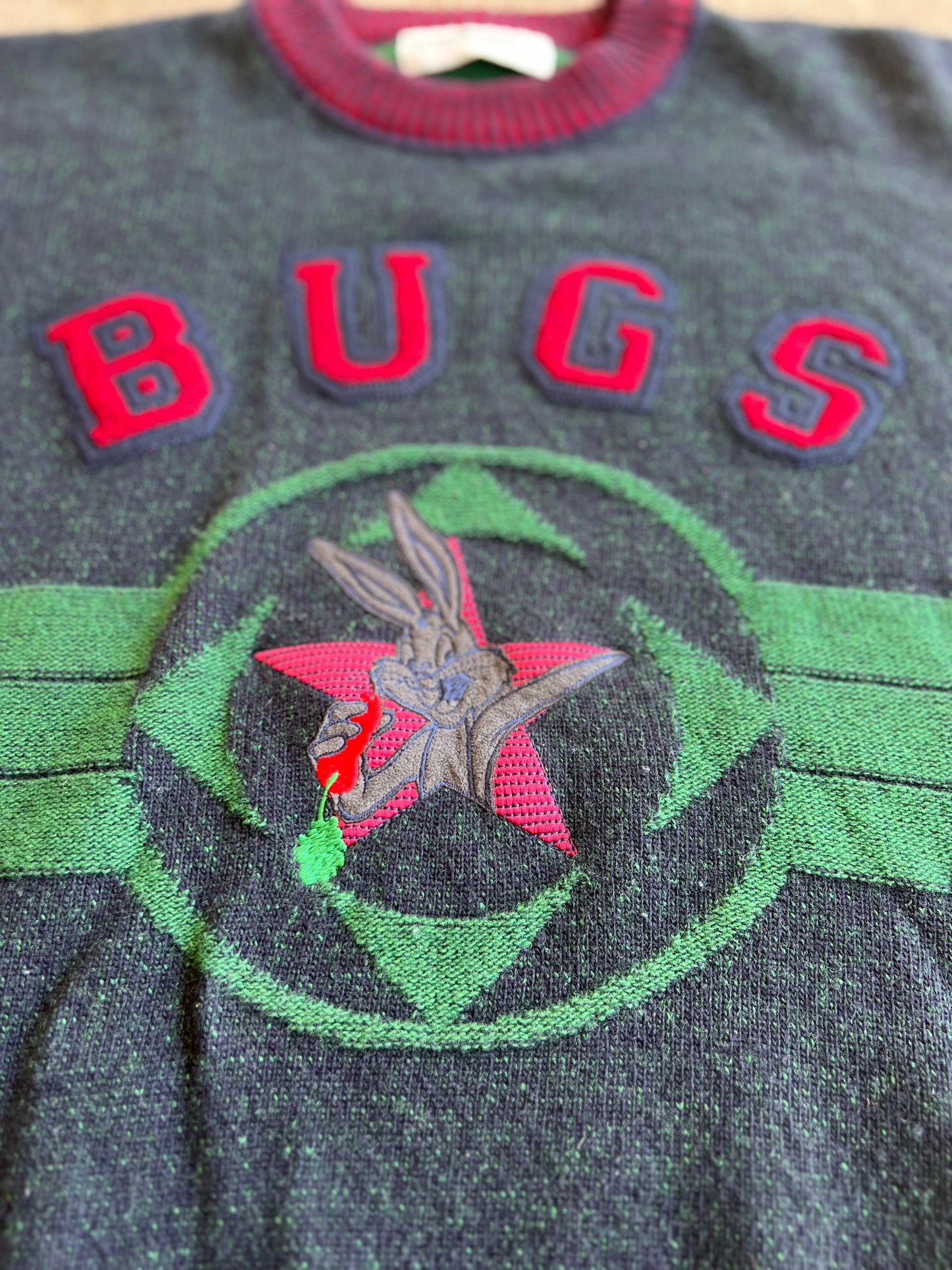 Vintage 90's Iceberg Bugs Bunny Knit Sweater
