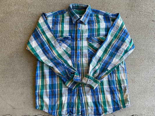 Vintage Mighty Mac Button Up Shirt