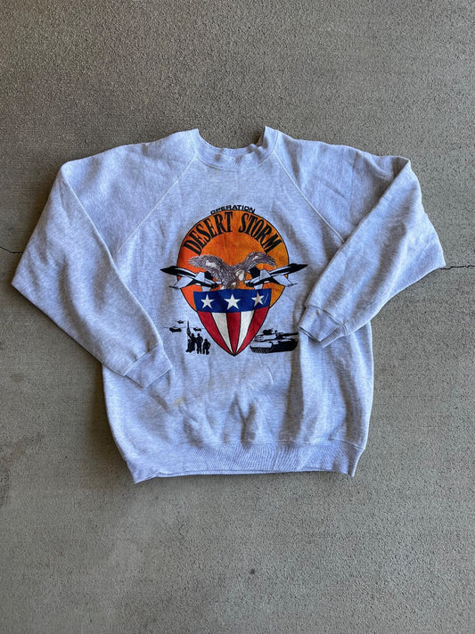 Vintage 90's Operation Desert Storm Crewneck Sweatshirt
